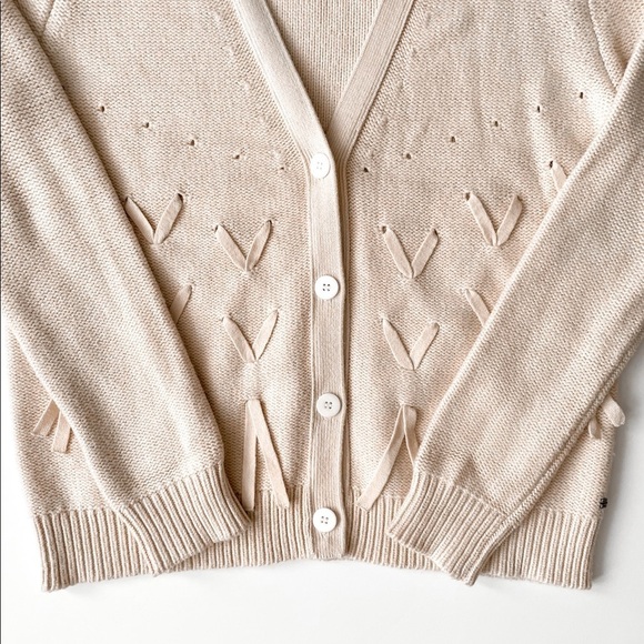 One Grey Day Tassel Weave Cardigan - Picture 5 of 13